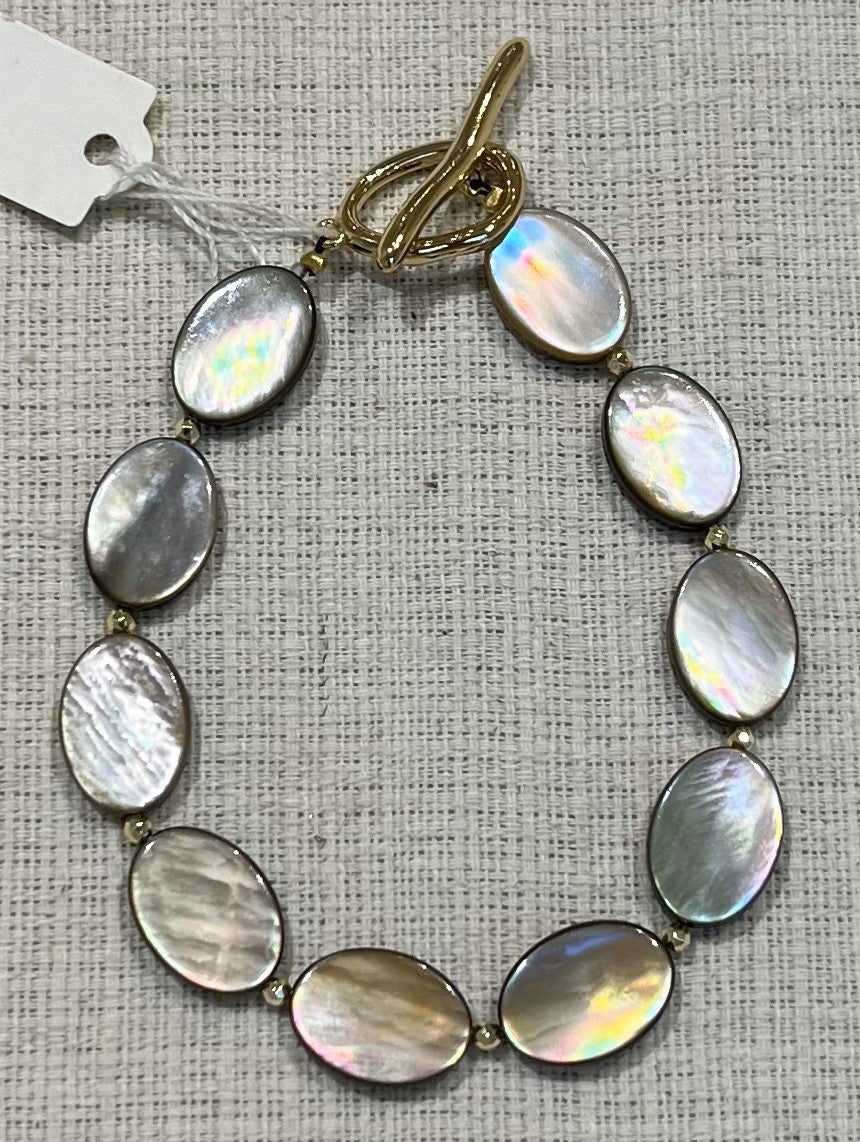 マベ貝ブレスレット【商品番号122】