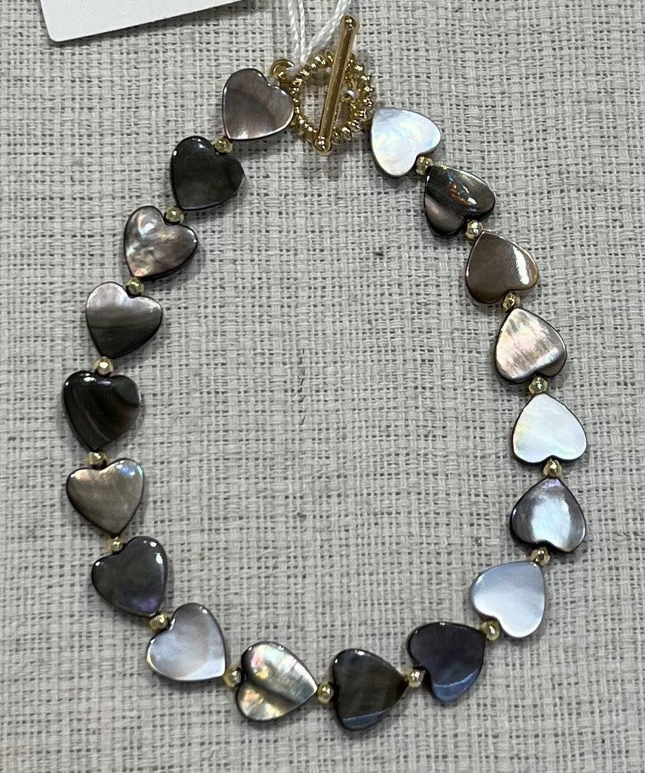 黒蝶貝ブレスレット【商品番号123】