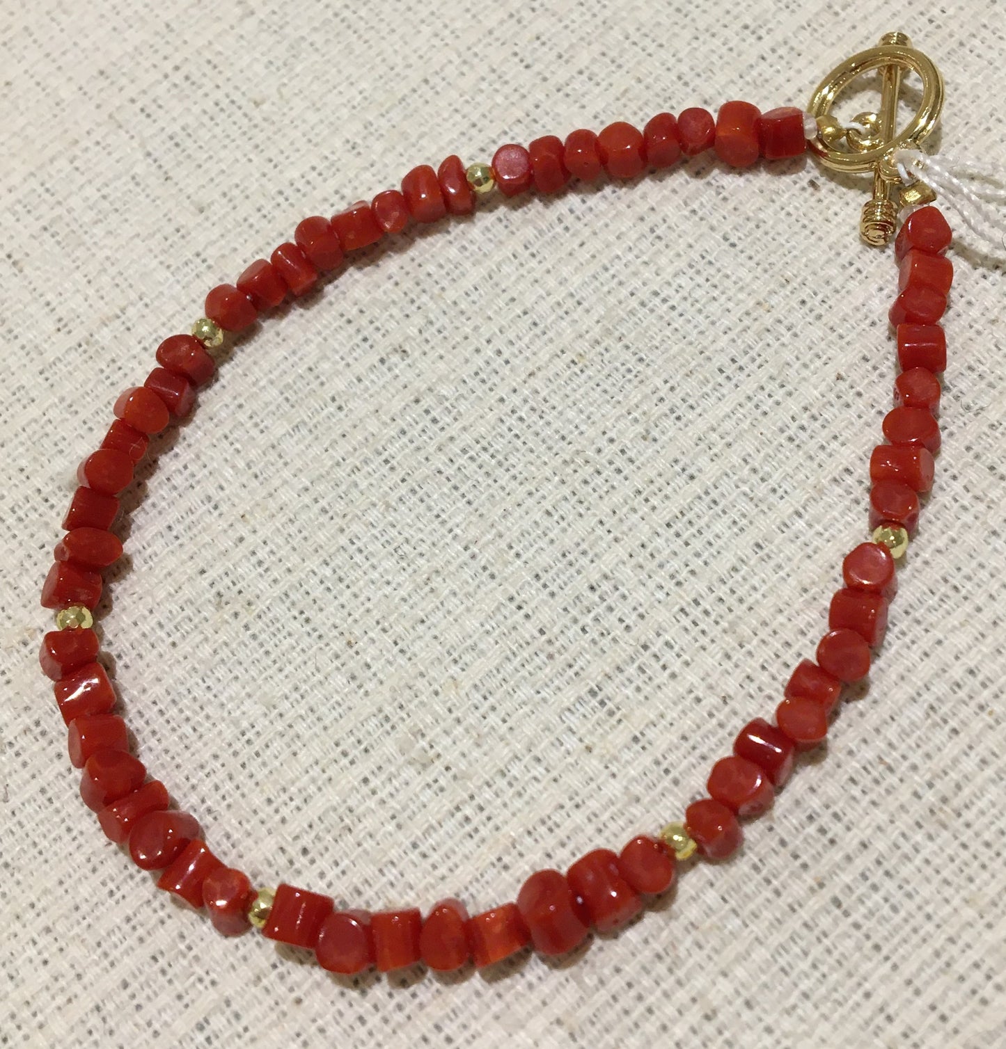 本珊瑚(サンゴ)ブレスレット【商品番号217】