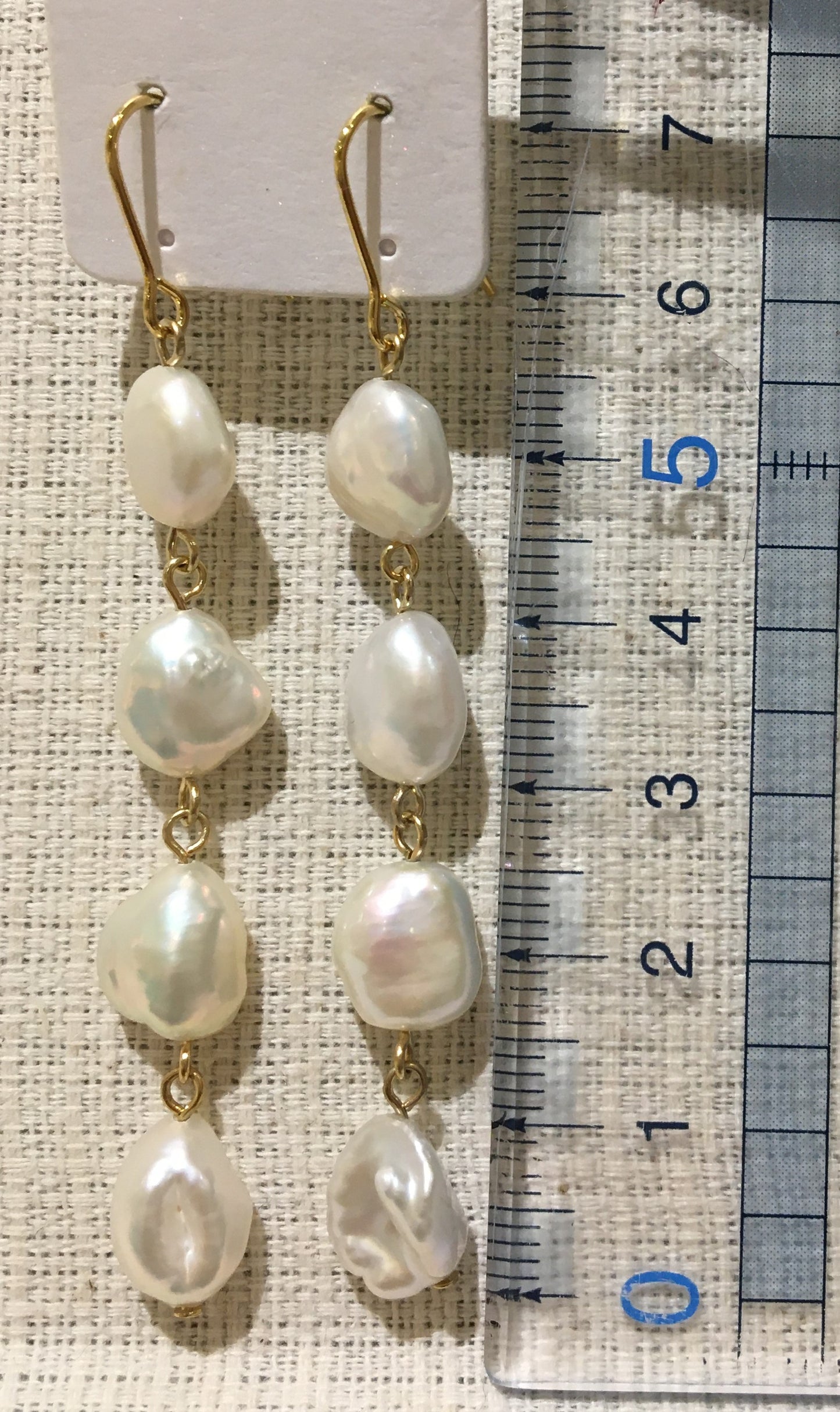 淡水パールピアス【商品番号146】
