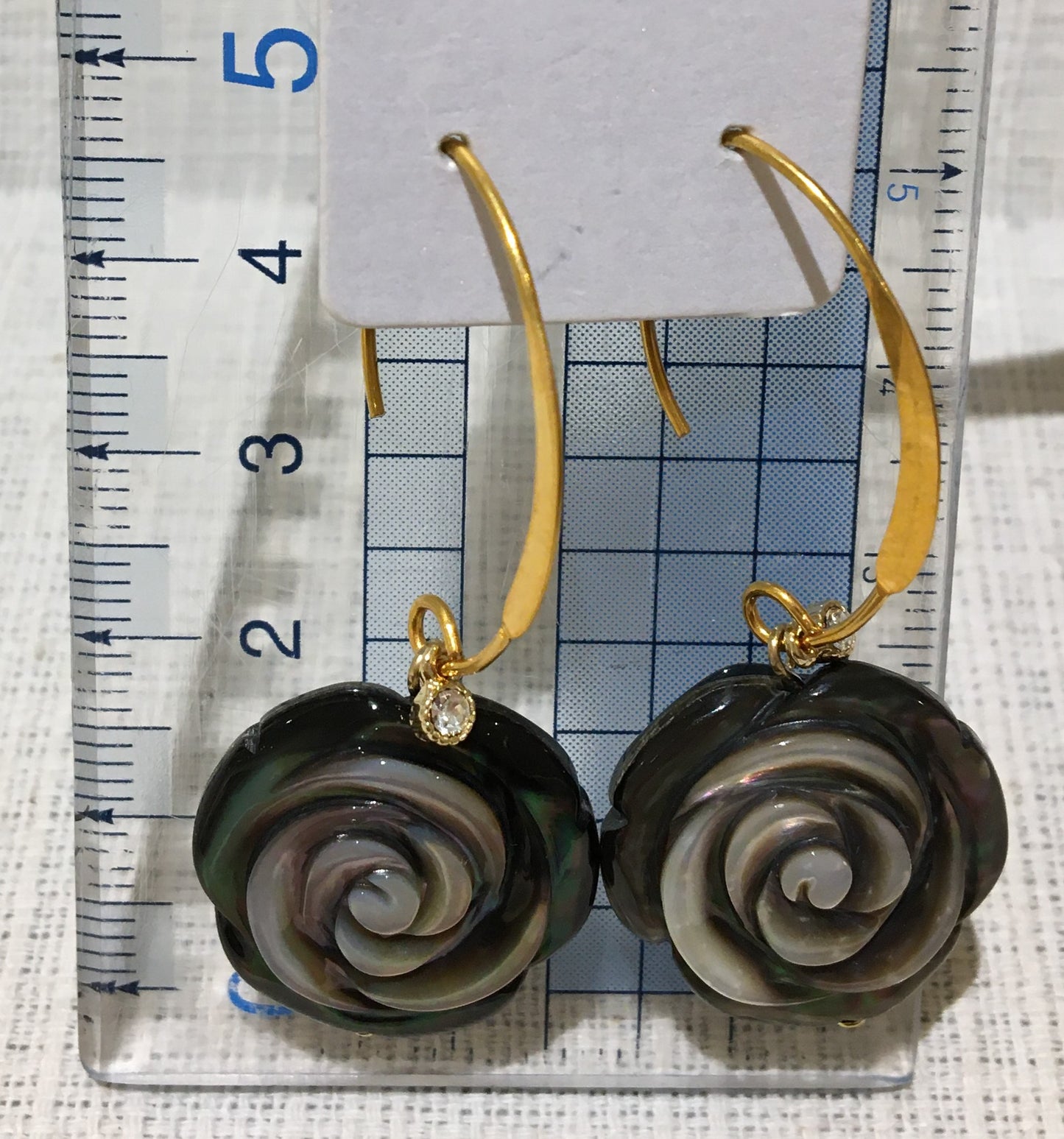 黒蝶貝ピアス【商品番号160】