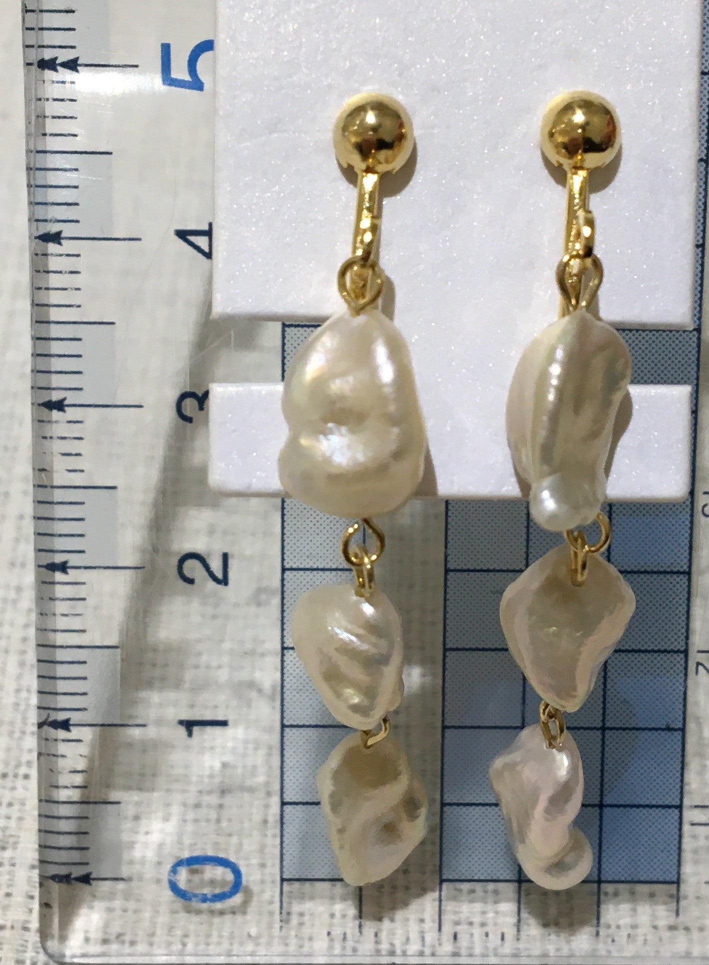 淡水パールイヤリング【商品番号191】