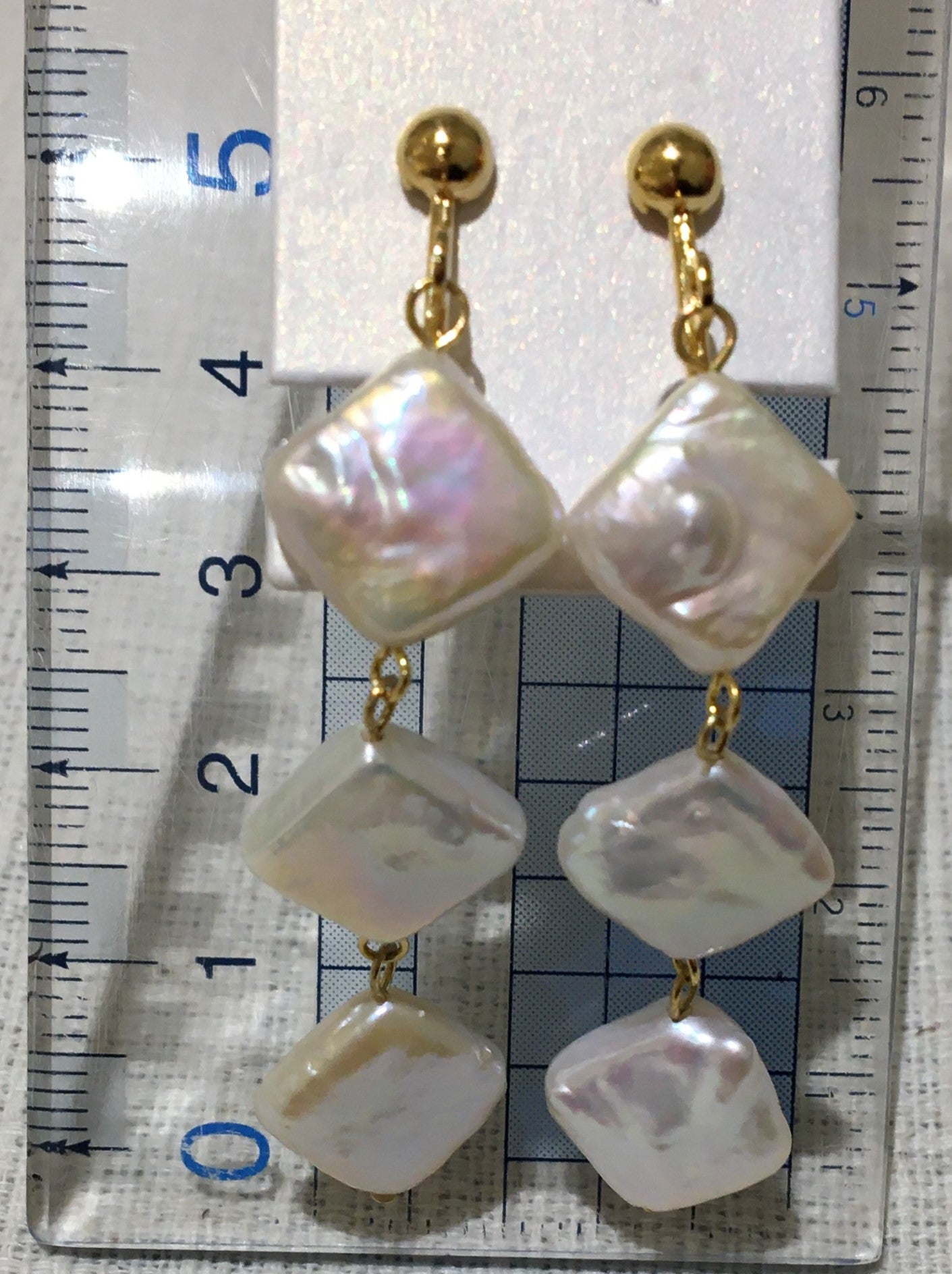 淡水パールイヤリング【商品番号192】