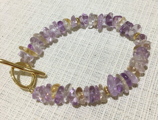 アメトリンブレスレット【商品番号235】