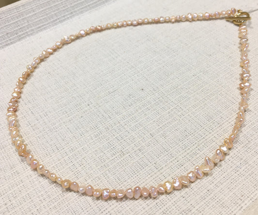 淡水パールネックレス【商品番号221】