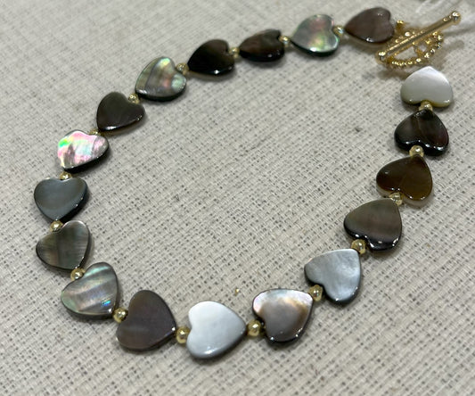 黒蝶貝ブレスレット【商品番号123】