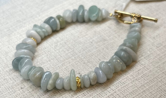 本翡翠ブレスレット【商品番号132】