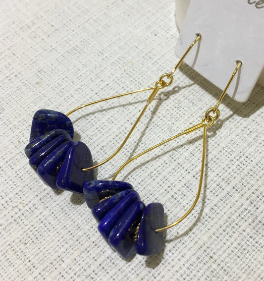 ラピスラズリピアス【商品番号258】